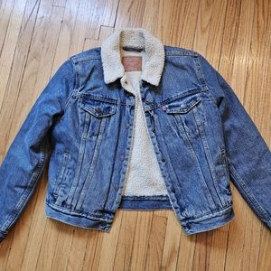 Levi's Sherpa Lined Denim Jacket